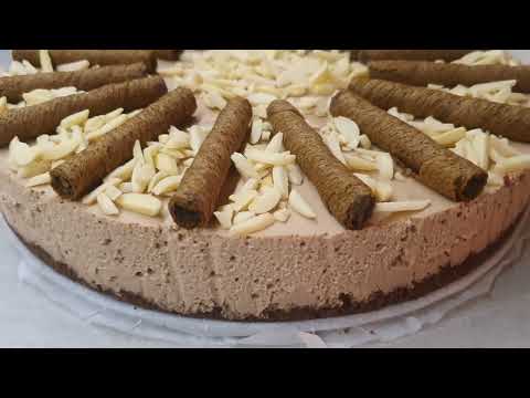 Видео: Нутела чийзкейк без печене – Nutella Cheesecake