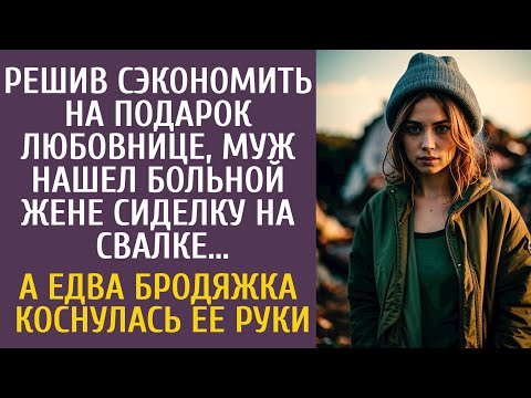 Видео: Решив сэкономить для любовницы, нашел больной жене сиделку на свалке… А едва бродяжка коснулась руки
