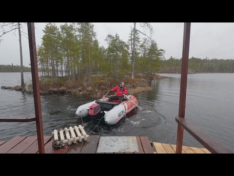 Видео: Мы не были к этому готовы Шторм на озере унёс наш дом на воде