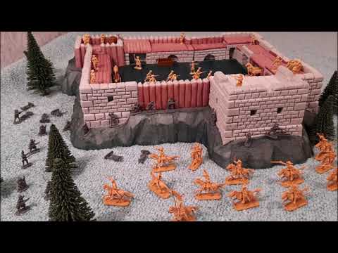 Видео: Форт для Солдатиков 1