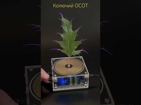 Видео: Колючки ОСОТУ і трансформатор Тесли. #teslacoil #experiment #наука #scienceexperiment #експерименти