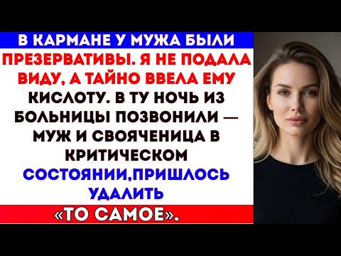 Видео: Я НАШЛА ПРЕЗЕРВАТИВЫ В КАРМАНЕ МУЖА — ОТОМСТИЛА, НО НОЧЬЮ ПОЗВОНИЛА БОЛЬНИЦА