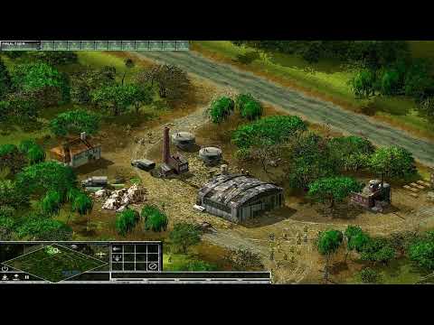 Видео: Sudden Strike II Британая, миссия 2