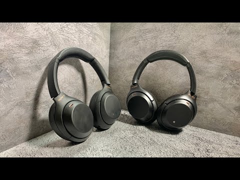 Видео: Сравнение наушников SONY WH1000XM3 и 4