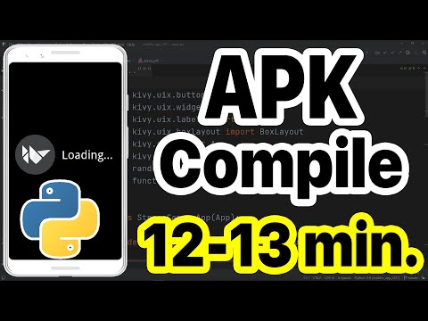 Видео: Мобильное приложение под Android за 12 минут / уроки Kivy / Как получить APK
