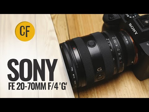 Видео: Обзор полнокадрового объектива Sony FE 20-70mm f/4 'G'