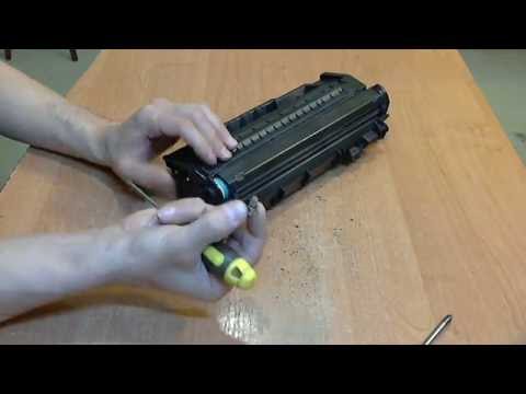 Видео: Заправка картриджа HP 53A