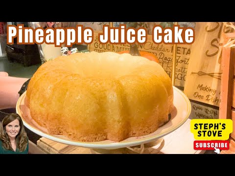 Видео: Пирог с ананасовым соком: влажный и лёгкий южный десерт — Steph’s Stove