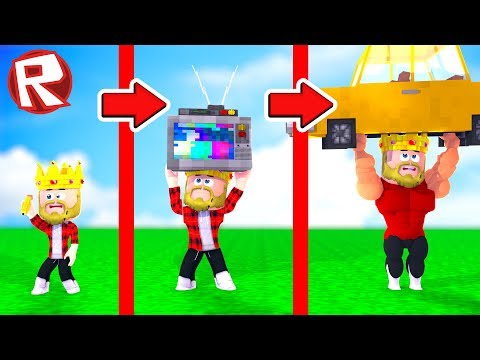 Видео: ПОДНЯЛ ГРУЗОВИК?! СИМУЛЯТОР КАЧКА! ROBLOX