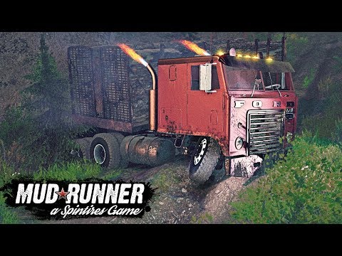 Видео: SpinTires: MudRunner - Фура не Выдержала Сложный Серпантин