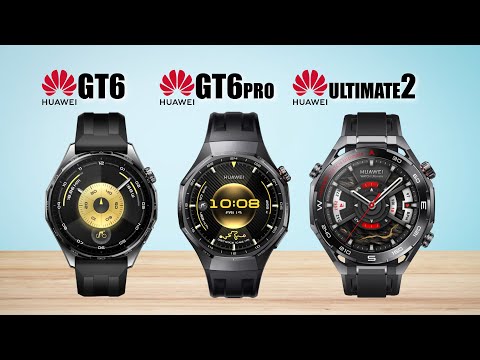 Видео: Huawei Watch GT 6 против Huawei Watch GT 6 Pro против Huawei Watch Ultimate 2