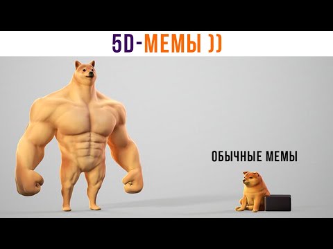 Видео: 5D-мемы. РЖЁМ! ))) Приколы | Мемозг 1351