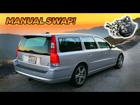Видео: Замена вручную моего Volvo V70R! (Эпизод 1)