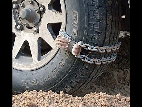 Видео: Изготовление цепей (браслетов) противоскольжения