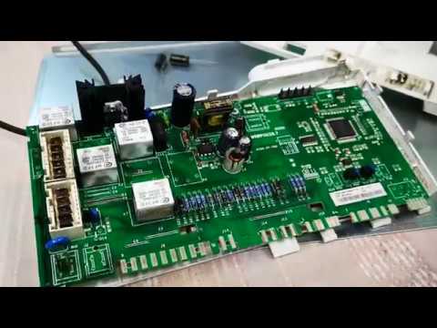 Видео: Ремонт платы стиральной машины Индезит, Аристон, evo2. Моргают все лампочки.