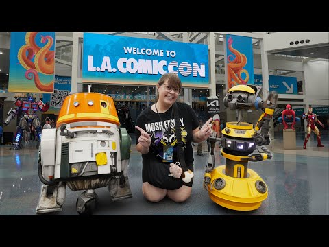 Видео: Мы нашли самые крутые вещи на LA Comic Con 2025!