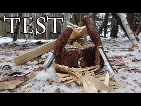 Видео: Как выбрать нож. Тест и сравнение ножей Ahti. Финский нож Пуукко