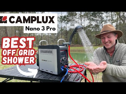 Видео: *НОВЫЙ* Обзор портативного водонагревателя CAMPLUX Nano 3 Pro на пропане весом 1 фунт