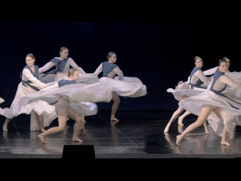 Видео: "Океан рисуя..." Современный танец.