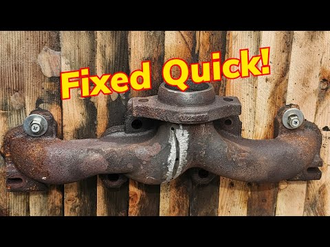 Видео: Как отремонтировать треснувший чугун (например, этот выпускной коллектор Jeep!)