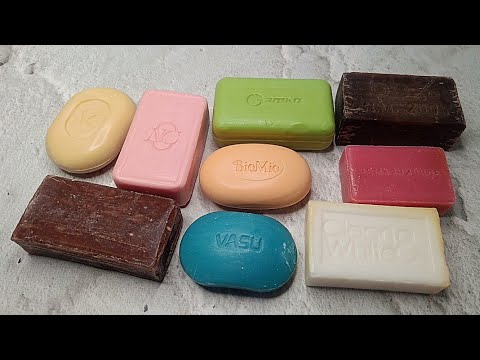 Видео: Soap Cutting🧼ASMR🔪Резка сухого мыла 190