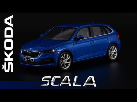 Видео: Не про нас: Škoda Scala || iScale || Масштабные модели автомобилей 1:43