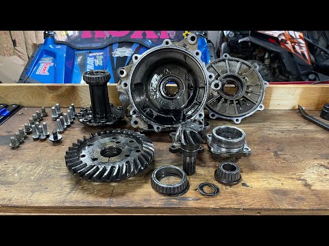Видео: Разборка заднего дифференциала CFMOTO