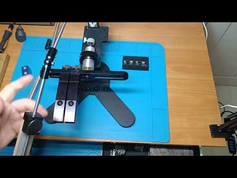 Видео: Приспособление для заточки в" линзу" зажим(Как Бритва) или муфта(Вектор)-что лучше?