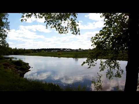 Видео: Маршрут Орехово-Покров [1/19] Плотина Городищи (Усад) - железнодорожный мост у озера Амазонка
