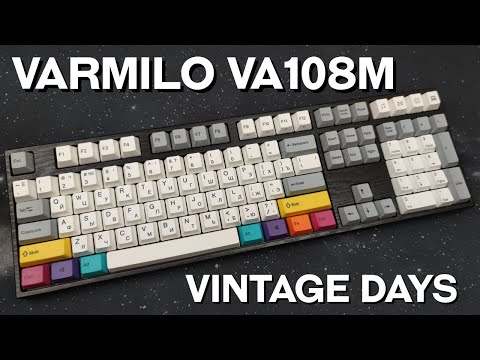 Видео: Обзор Varmilo VA108M Vintage Days. Красиво, однако!