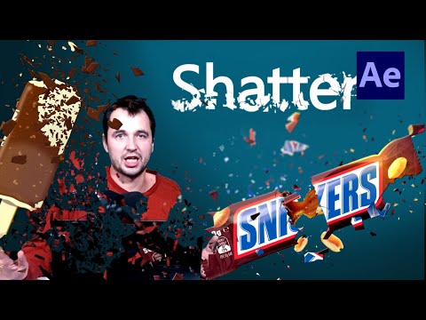 Видео: 6.2. Эффект Shatter в After Effects.
