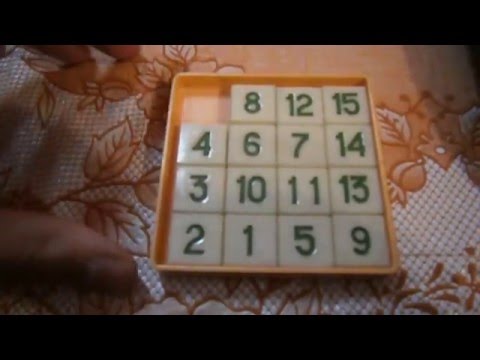 Видео: Головоломка Пятнашки СССР