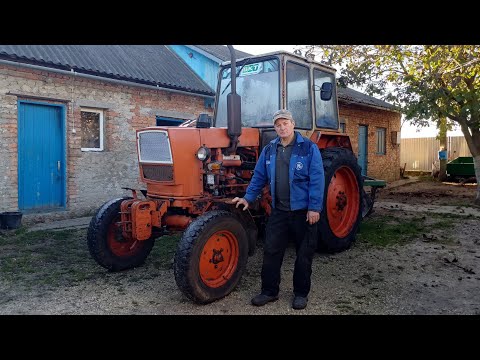 Видео: Оранка городів трактором ЮМЗ-6 АКЛ