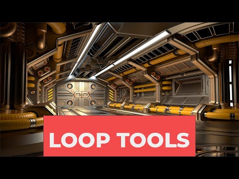 Видео: Быстрое и эффективное моделирование в Blender с помощью Loop Tools!