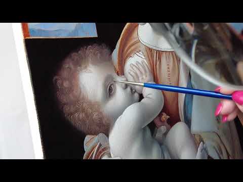 Видео: Фламандская техника живописи с Амритой Шелковниковой