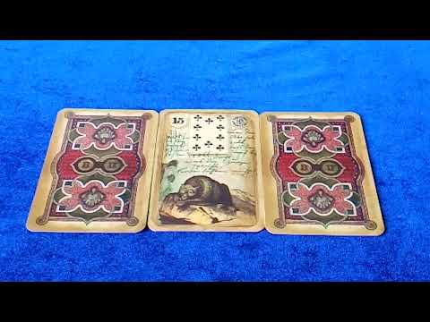 Видео: МЕДВЕДЬ В ТРИАДАХ ЛЕНОРМАН.