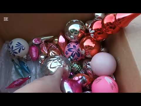 Видео: Новогодние игрушки в Ташкенте #барахолкакупить #коллекционирование 