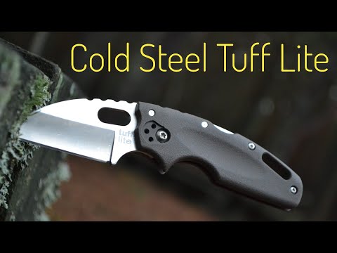 Видео: нож Cold Steel Tuff Lite. обзор + разборка