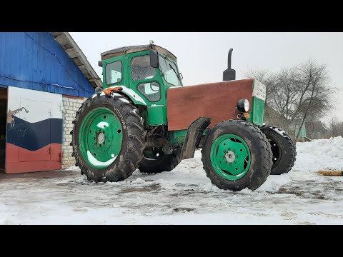Видео: Т-40АМ " ремонт задней навески"