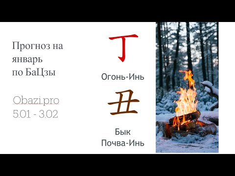 Видео: Прогноз на январь 2025 год. Китайская метафизика БаЦзы 🌟АСТРОПРОГНОЗ ПО БАЦЗЫ