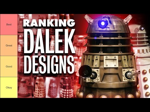 Видео: Рейтинг дизайнов далеков | Список уровней Доктора Кто