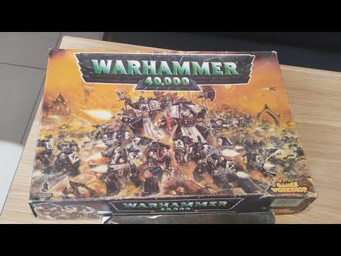 Видео: Обзор коробки 1998. Warhammer 40k 