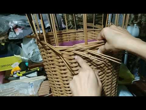 Видео: Как закрыть послойное плетение.