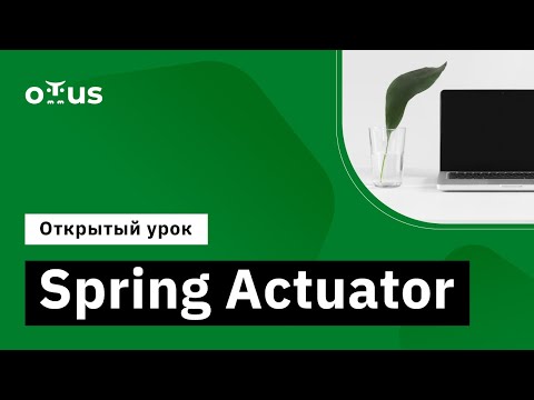 Видео: Spring Actuator // Демо-занятие курса «Разработчик на Spring Framework»