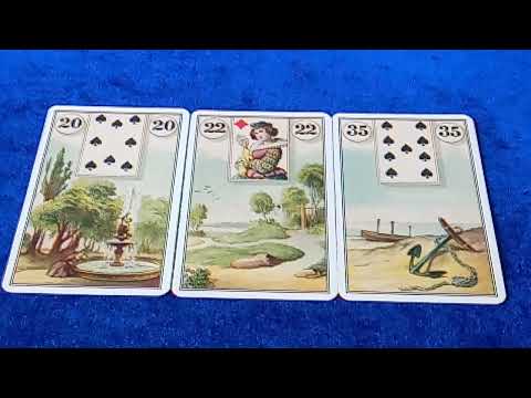 Видео: Карта Сад в триадах Ленорман.