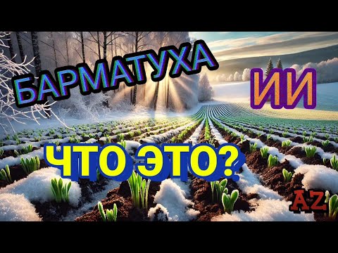 Видео: БАРМАТУХА и ИИ: Новый взгляд на плодородие