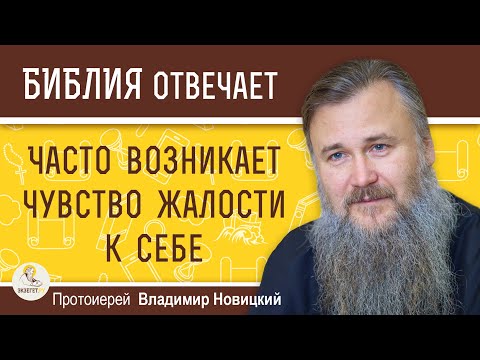 Видео: ЧАСТО ВОЗНИКАЕТ ЧУВСТВО ЖАЛОСТИ К СЕБЕ.  Протоиерей Владимир Новицкий