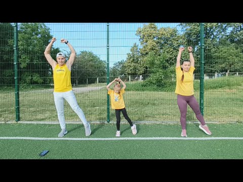 Видео: Фізкультура Розминка на місці Вправи на місці Сімейна Розминка Комплекс 50