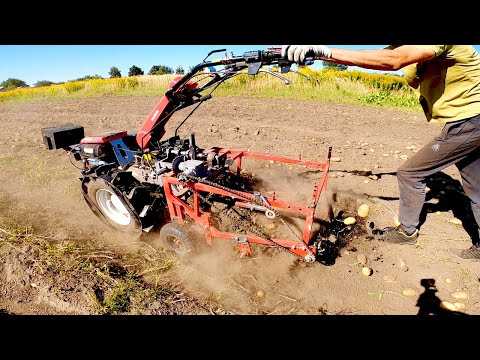Видео: Картофелекопалка - МОНСТР
