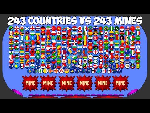 Видео: Гонка за мрамор: 243 страны против 243 шахт